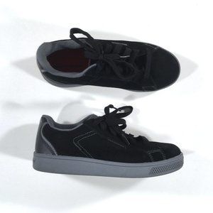 Skechers Metro Wave Sneakers Kids Size 5 EUR Size 37 Black Suede Womens Size 7